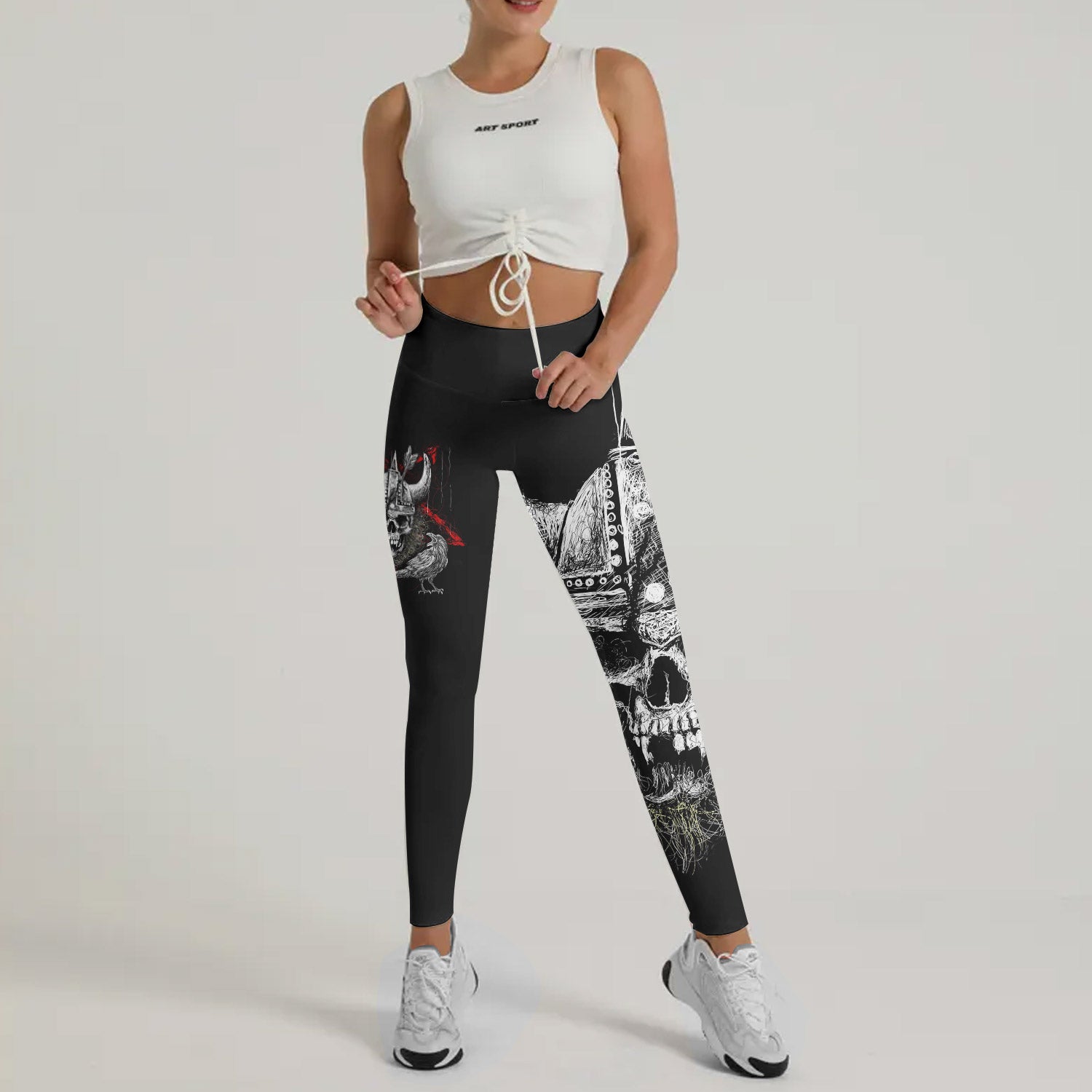 Viking Skull Leggings