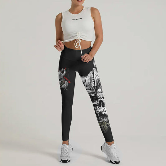 Viking Skull Leggings
