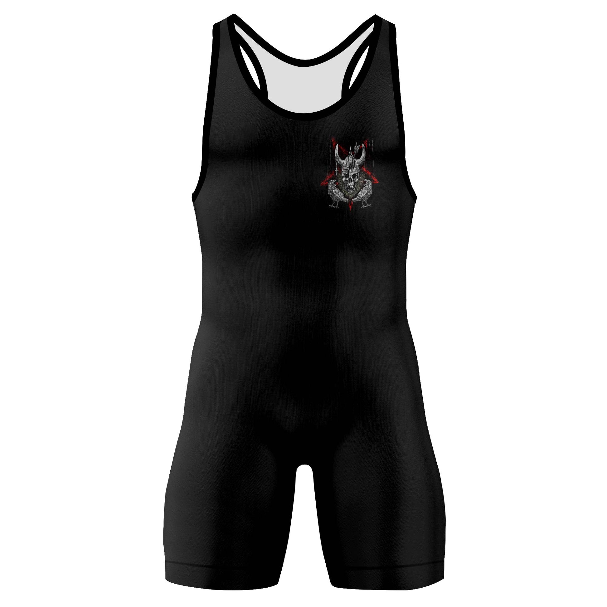 Viking Skull Wrestling Singlets