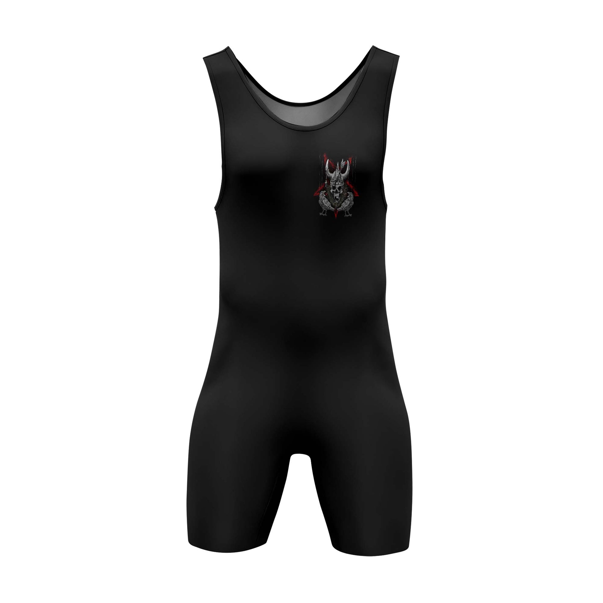 Viking Skull Wrestling Singlets