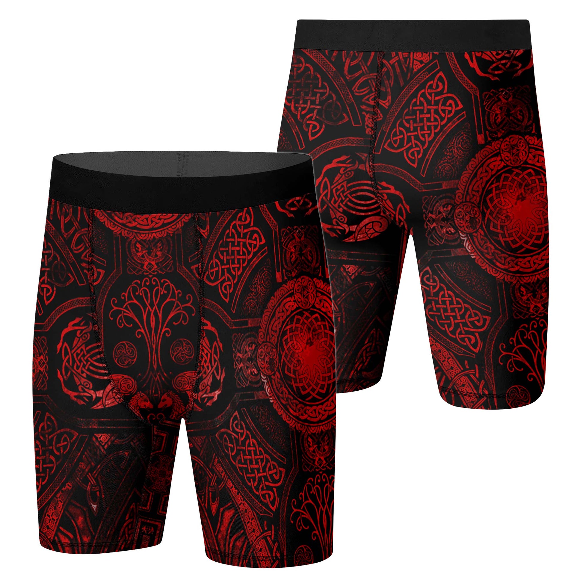 Viking Suncatcher Red Compression Shorts