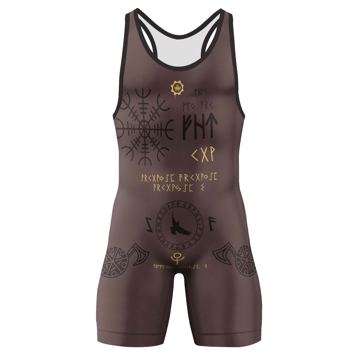 Viking Valhalla Rune Wrestling Singlets - BattleFitGear