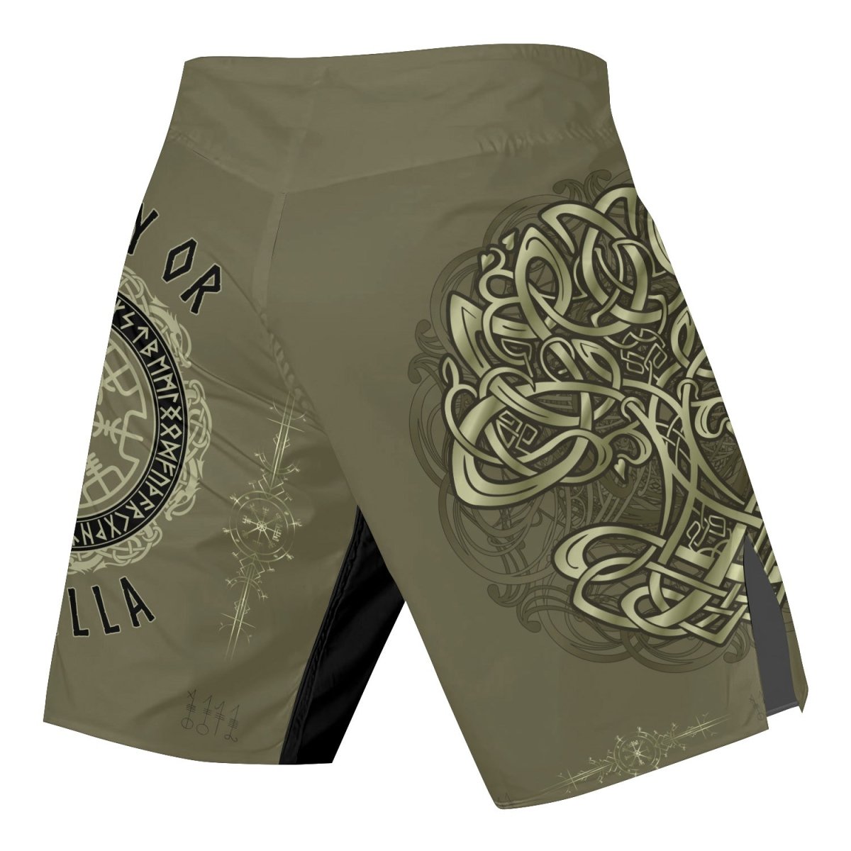 Viking Victory or Valhalla Fight Shorts - BattleFitGear