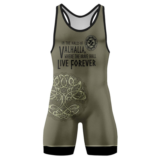 Viking Victory or Valhalla Wrestling Singlets - BattleFitGear