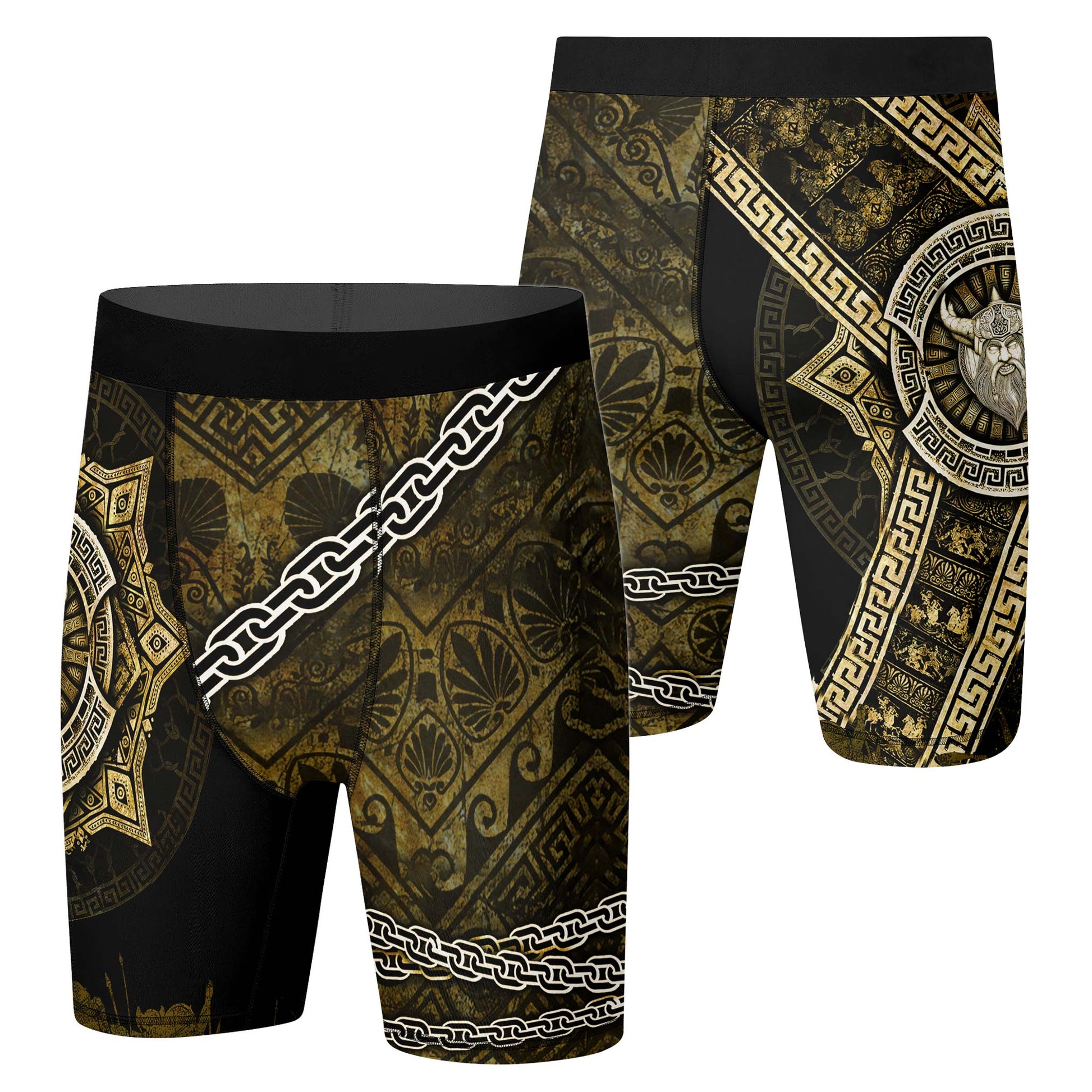 Viking Warrior Medal Compression Shorts