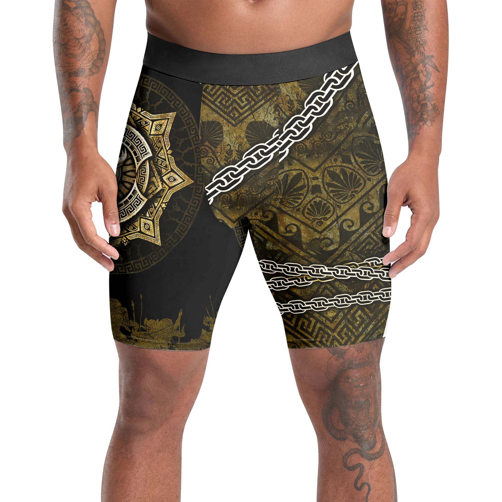 Viking Warrior Medal Compression Shorts