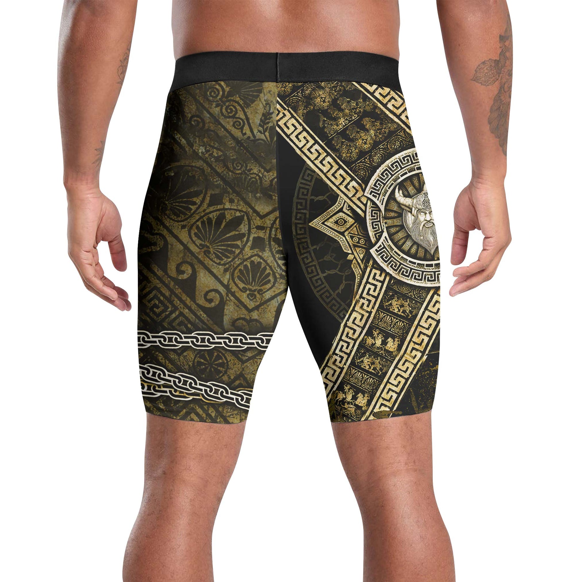 Viking Warrior Medal Compression Shorts