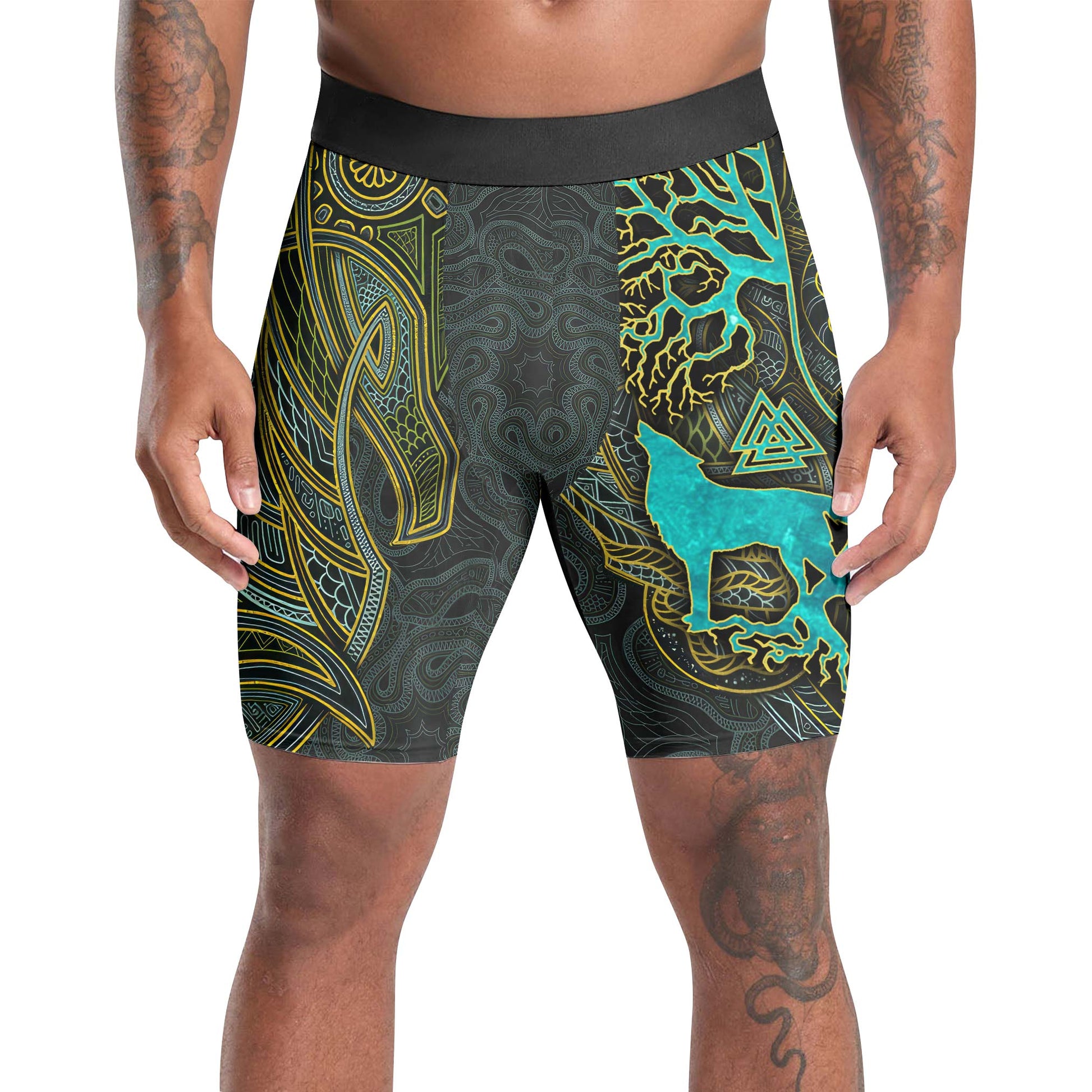 Viking Wildlife Natural Compression Shorts