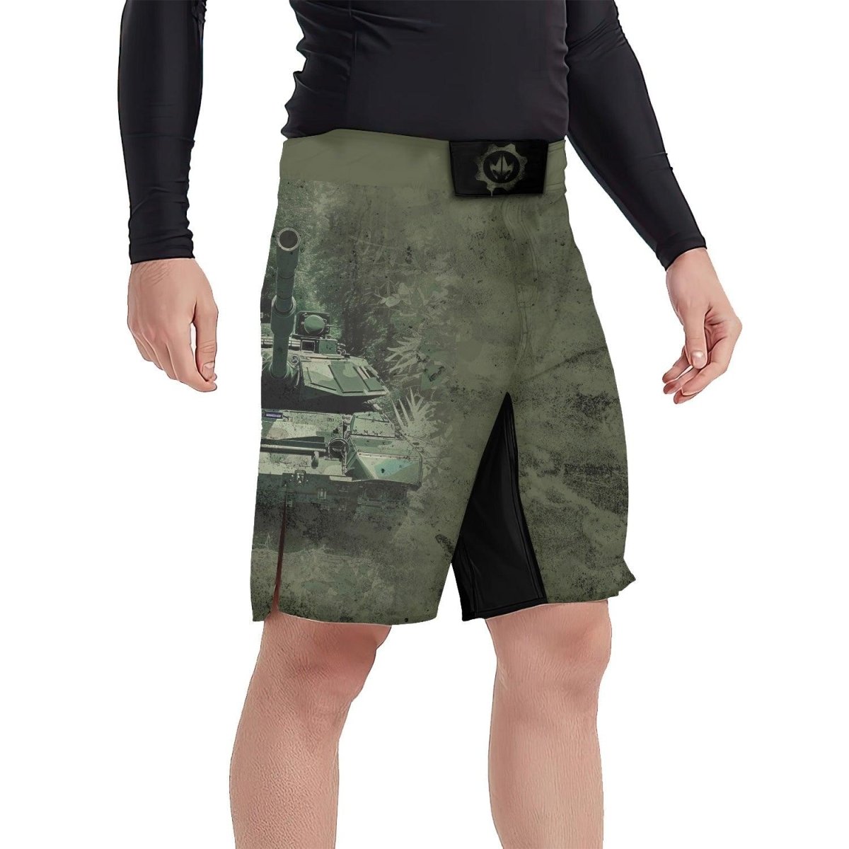 Army Camo Fight Shorts - BattleFitGear