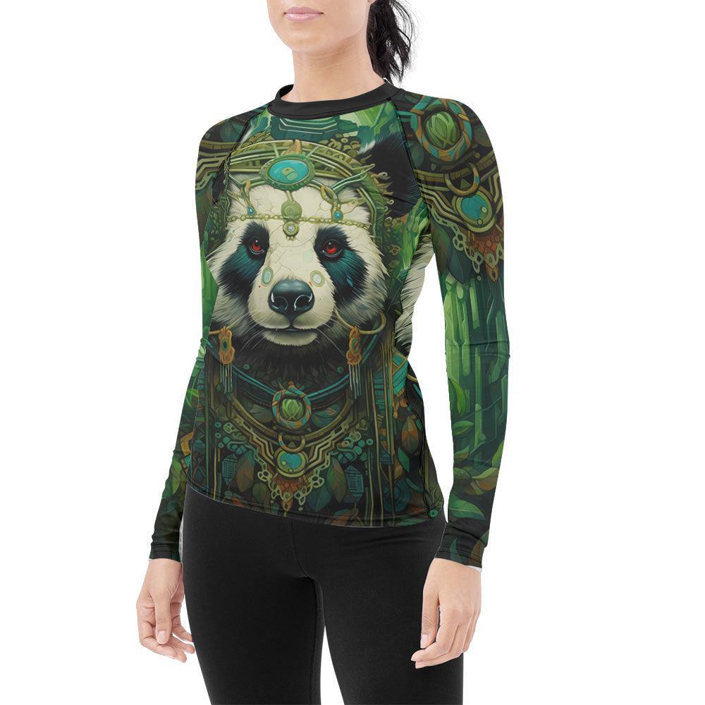 Native Panda Women's Long Sleeve Rash Guard - Flexibility & Comfort