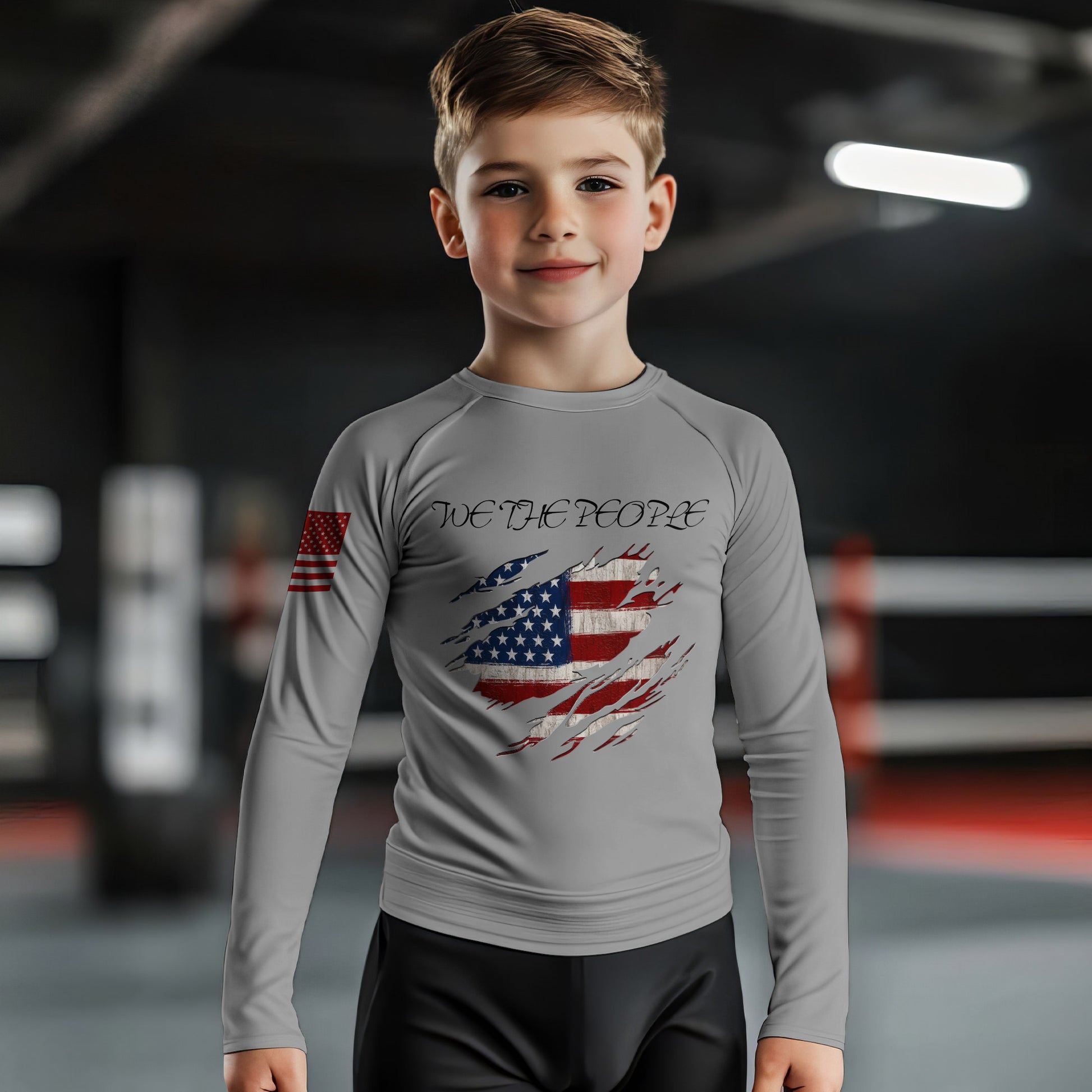We The People Kids Rash Guard