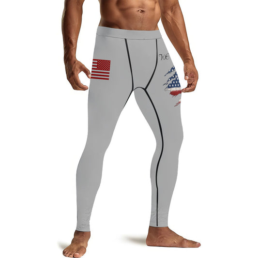 We The People Men's Compression Leggings