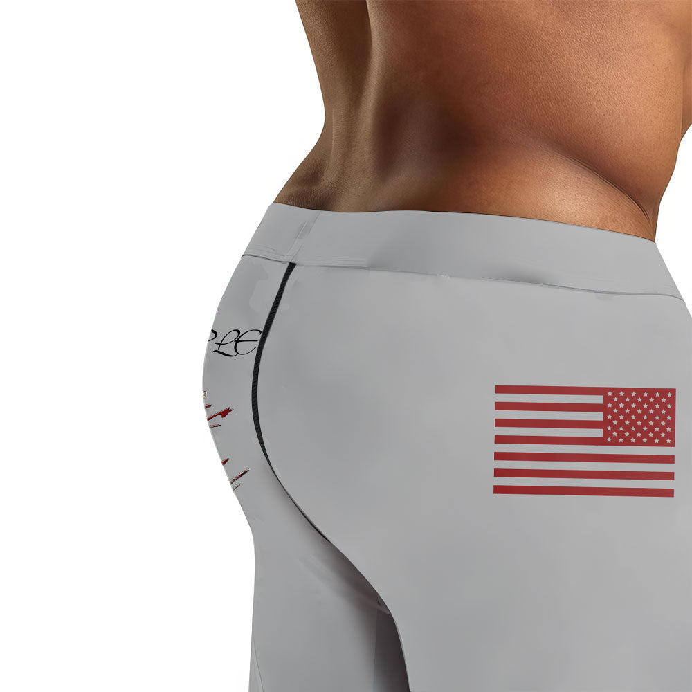 We The People Men's Compression Leggings