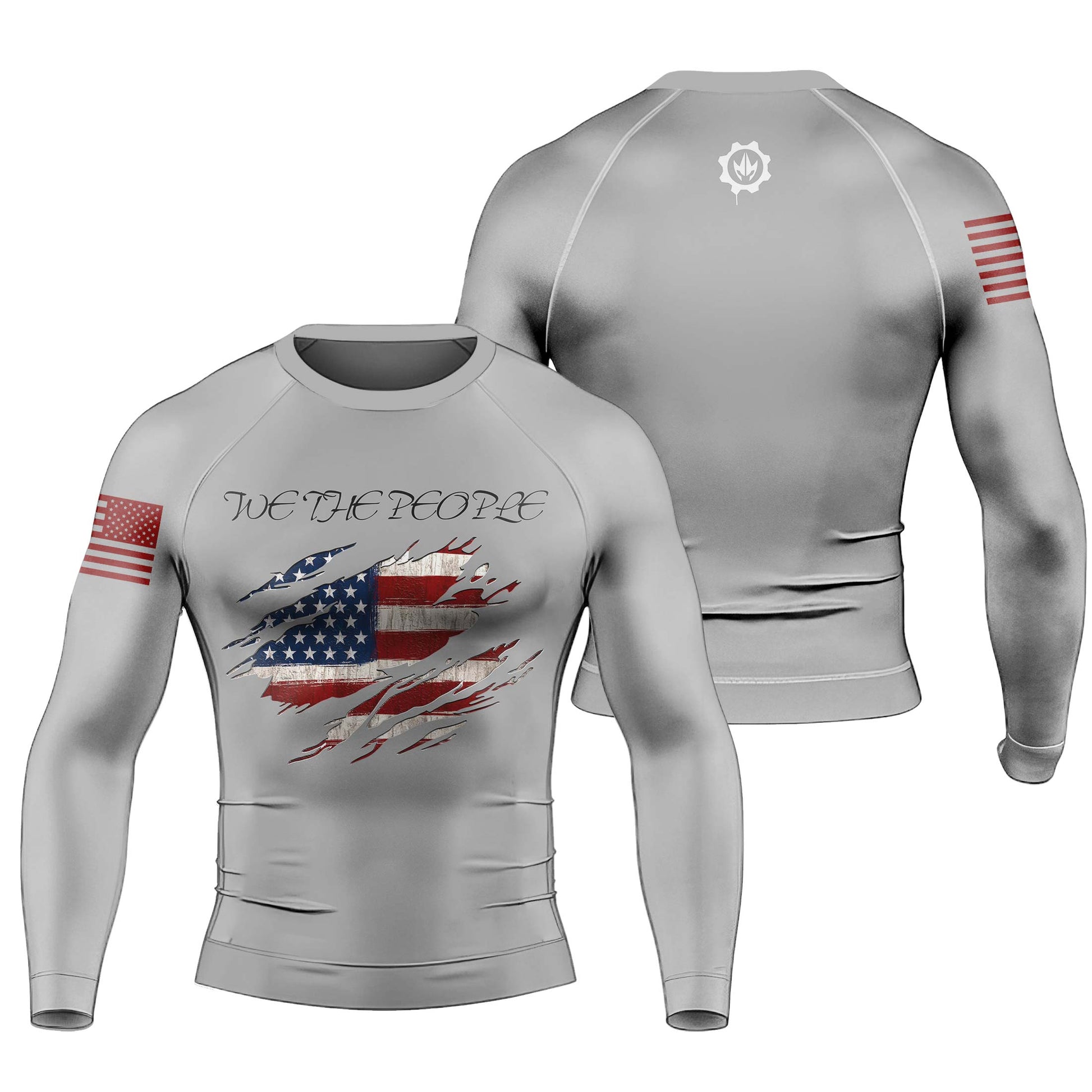 We The People Men's Long Sleeve Rash Guard