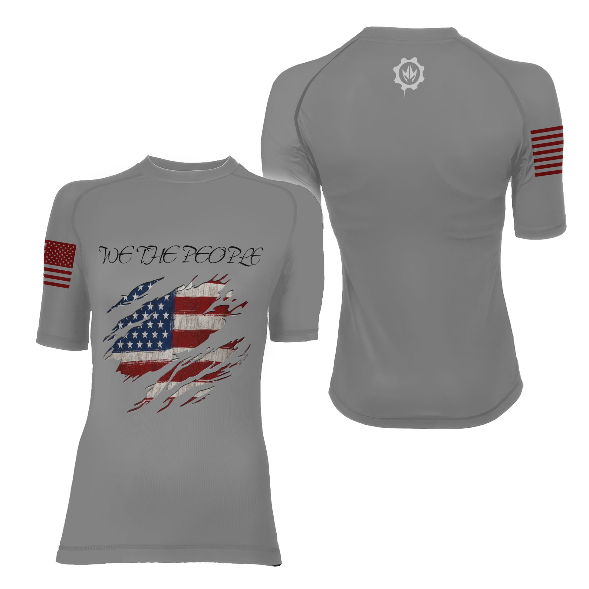 We The People Women's Short Sleeve Rash Guard