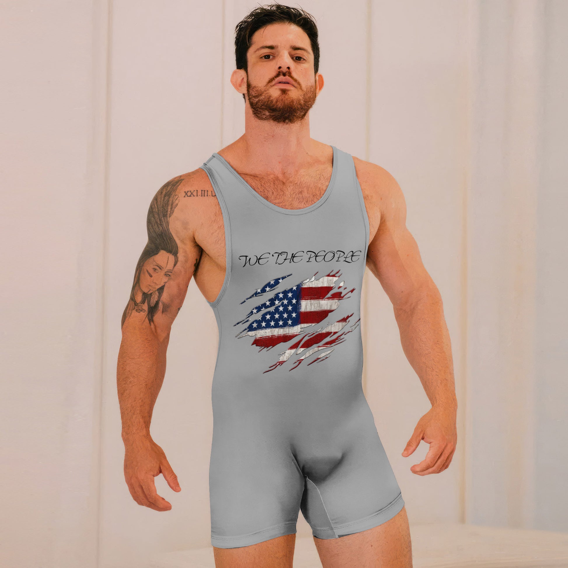 We The People Wrestling Singlets