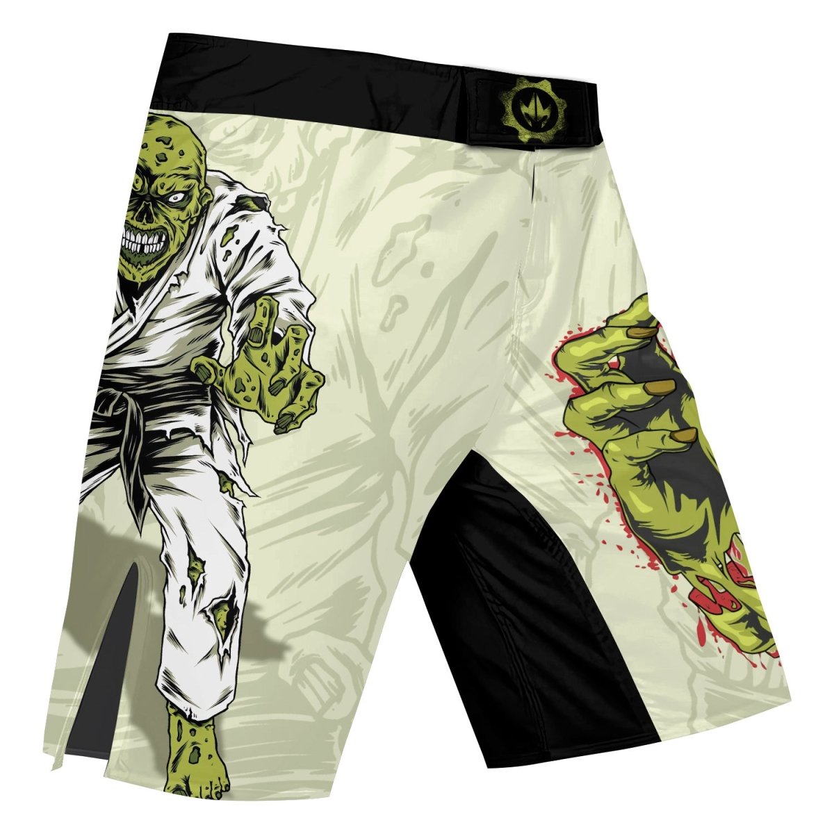 Zombie Knew Jiu Jitsu Fight Shorts - BattleFitGear