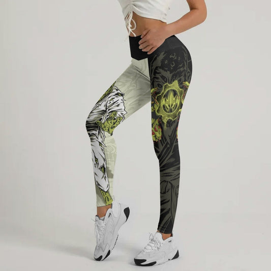 Zombie Knew Jiu Jitsu Leggings - BattleFitGear