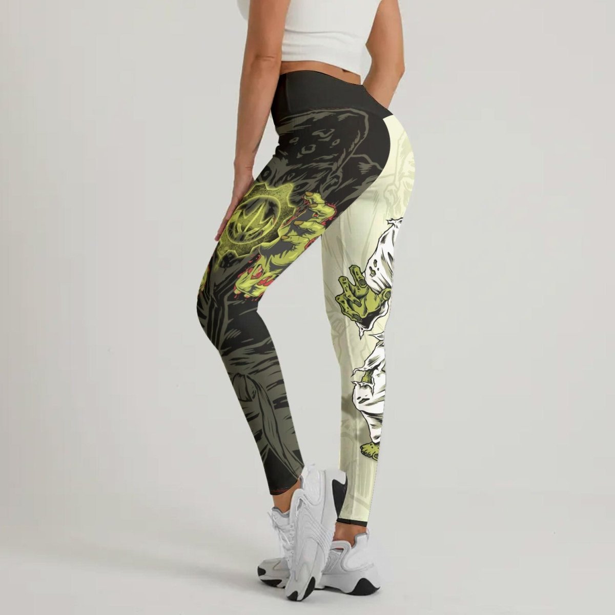 Zombie Knew Jiu Jitsu Leggings - BattleFitGear