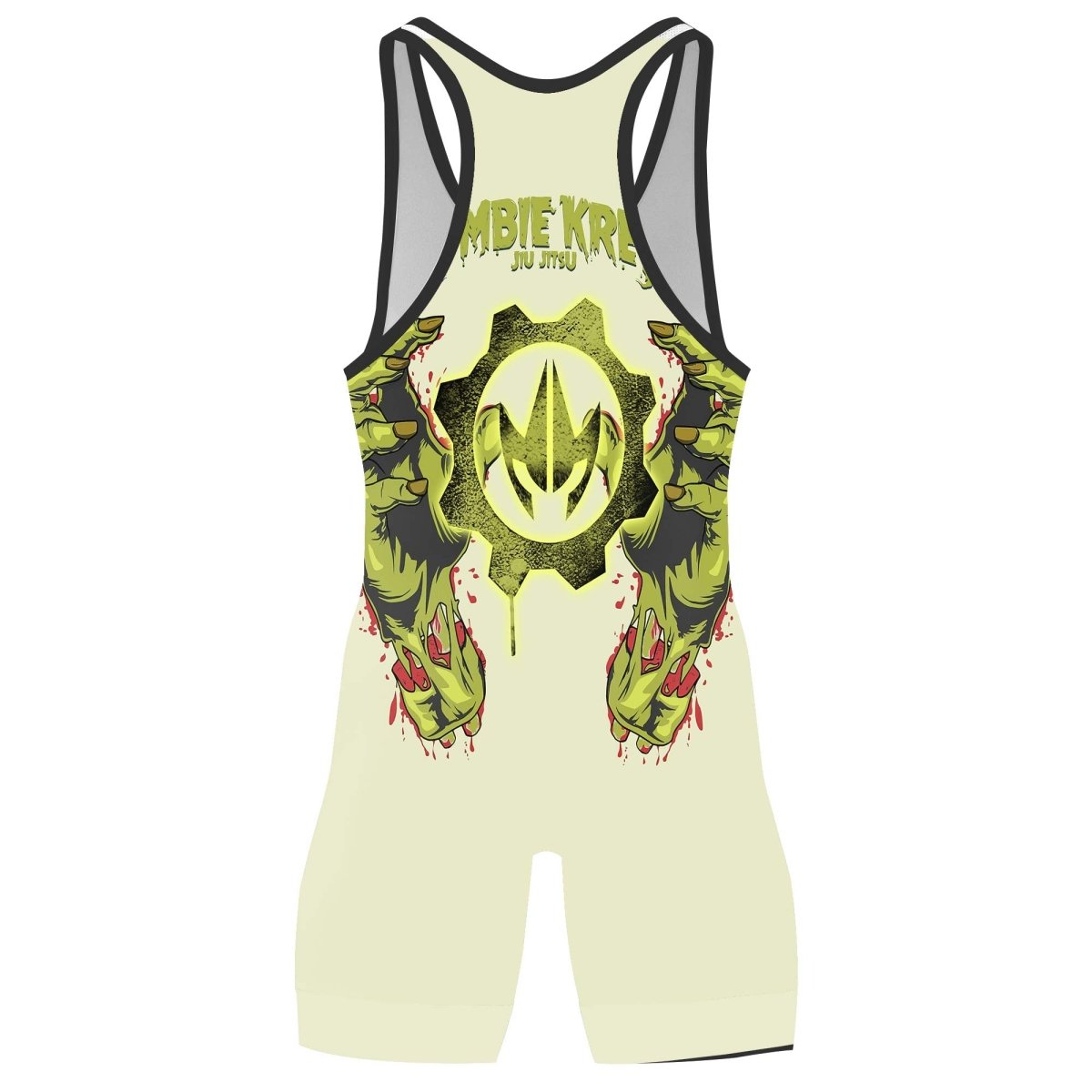 Zombie Knew Jiu Jitsu Wrestling Singlets - BattleFitGear