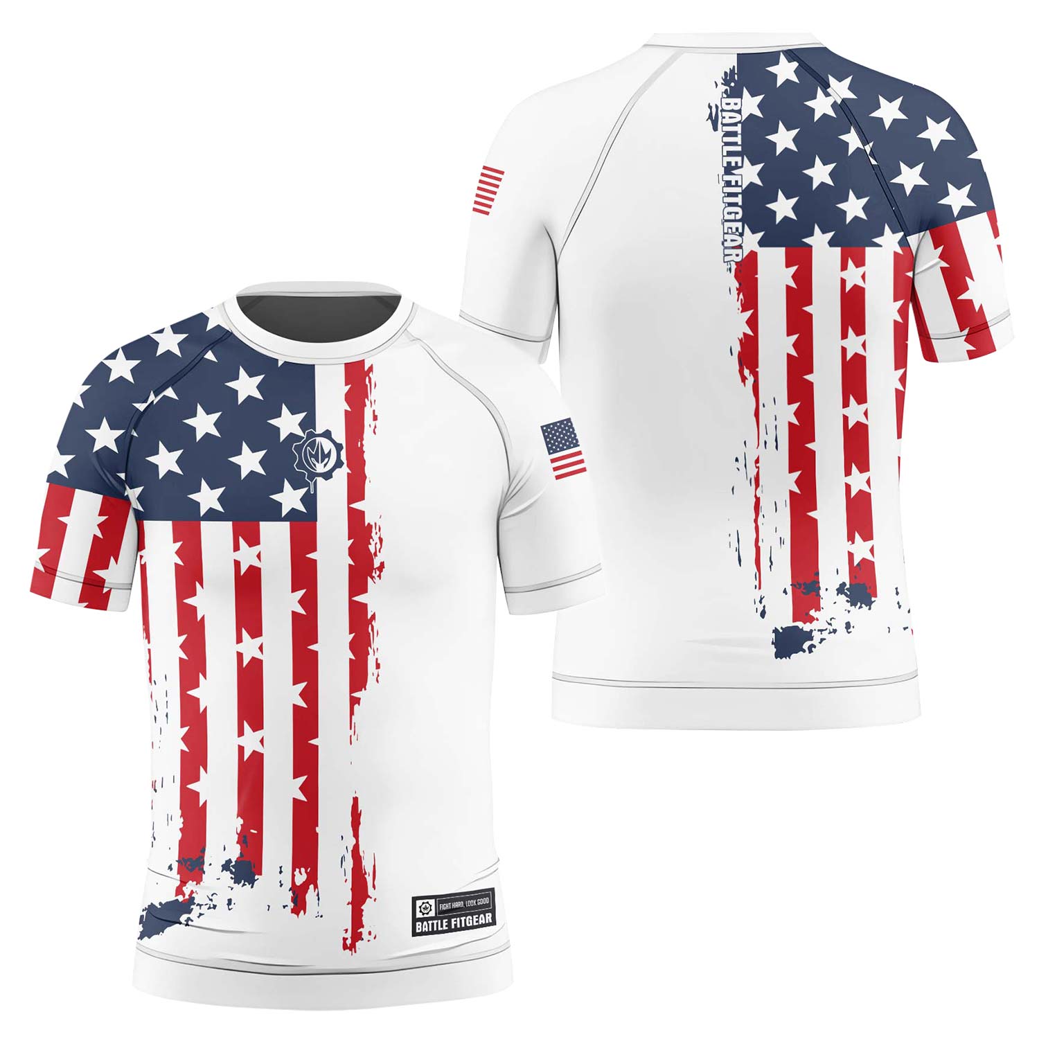 American Warrior Kids Rash Guard