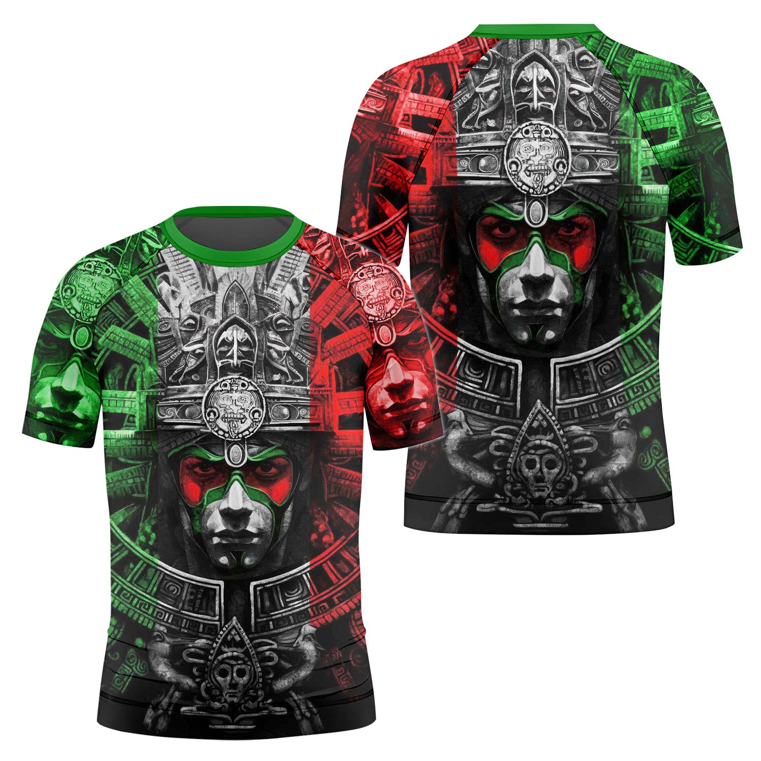 Aztec Priests Kids Rash Guard