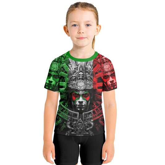 Aztec Priests Kids Rash Guard