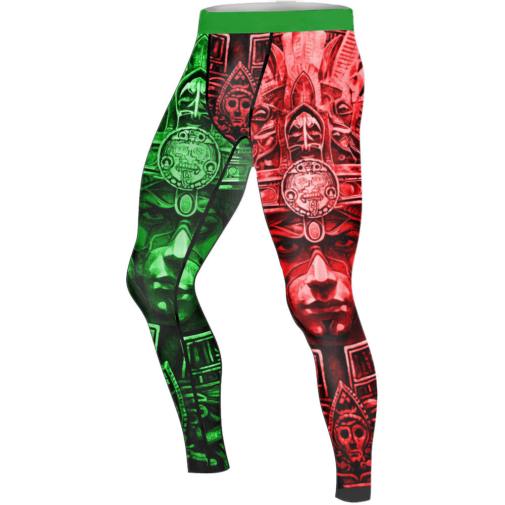 Aztec Priests Men's Compression Leggings