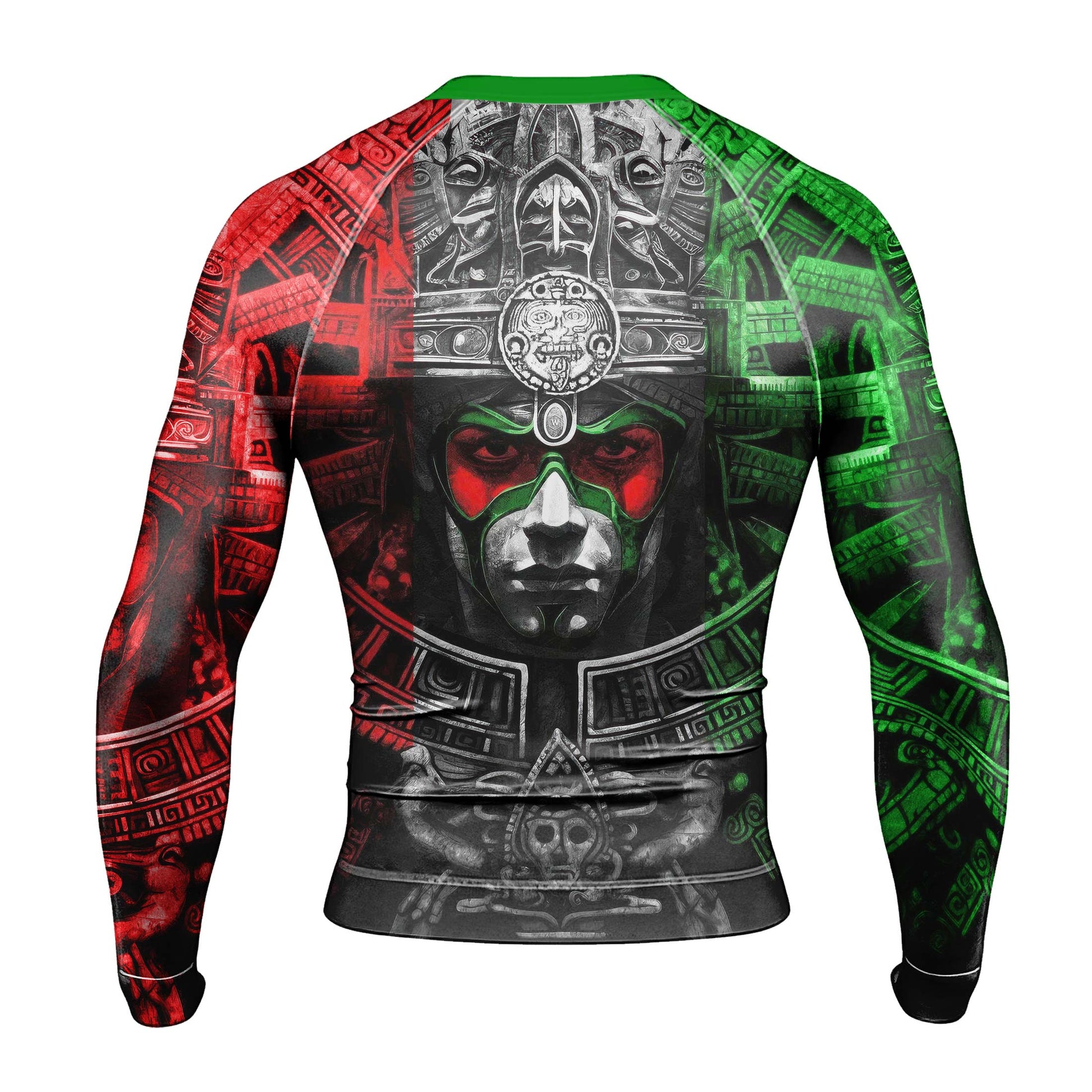 Aztec Priests Men's Long Sleeve Rash Guard