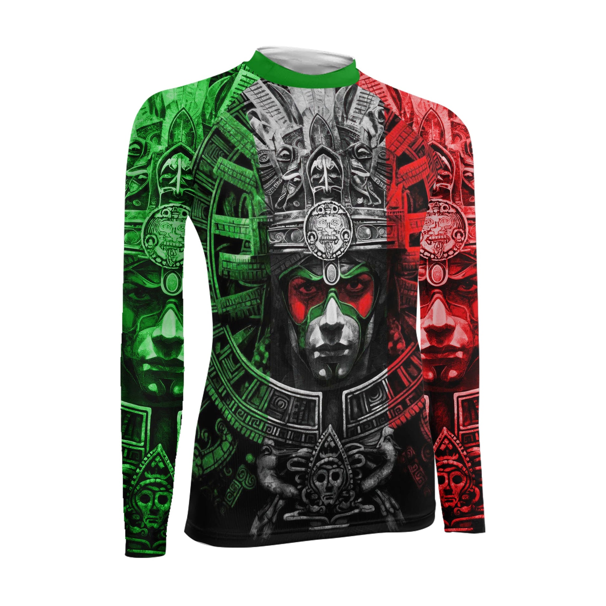 Aztec Priests Women's Long Sleeve Rash Guard
