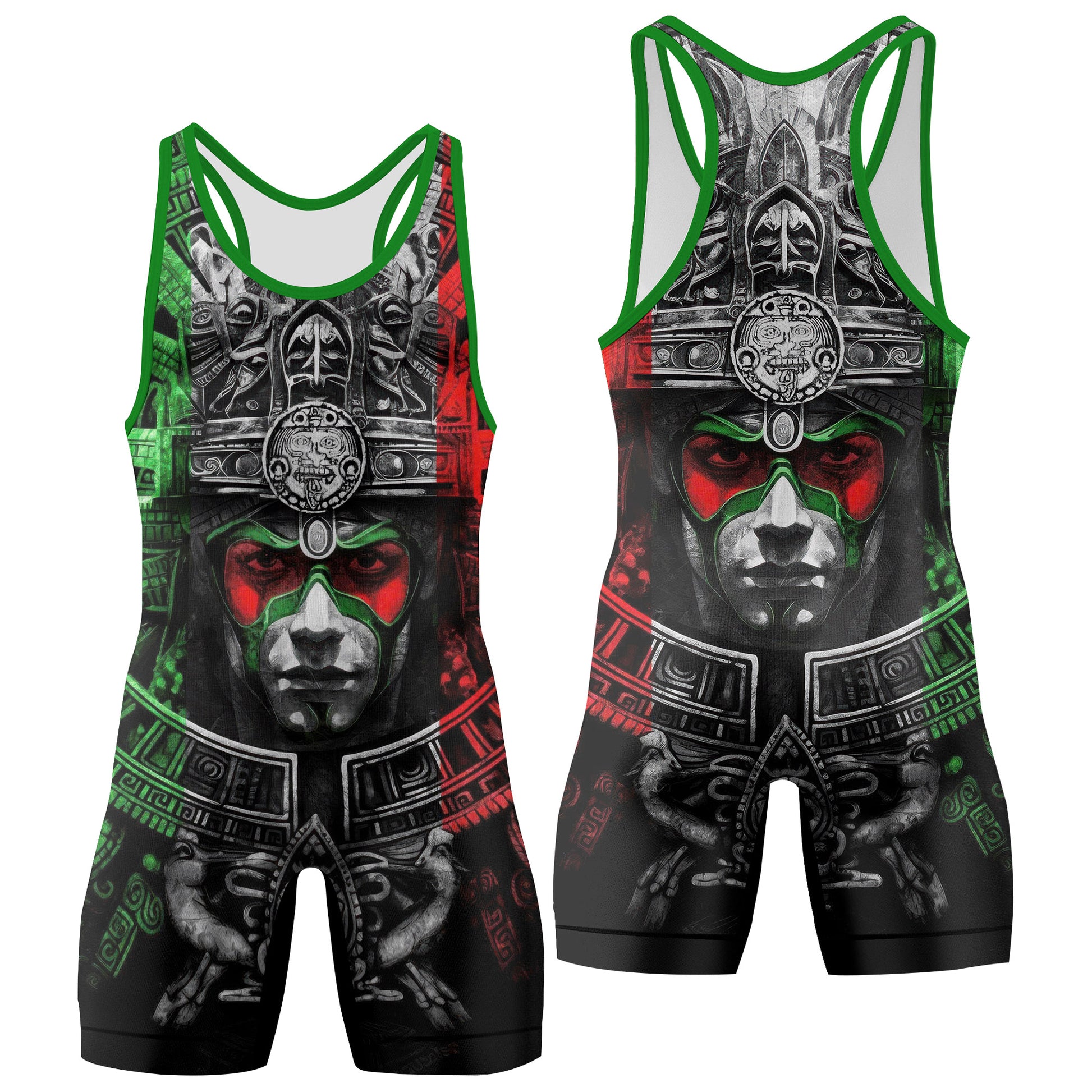 Aztec Priests Wrestling Singlets