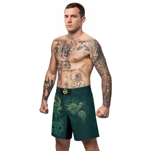 Celestial Dragon Rune Fight Shorts