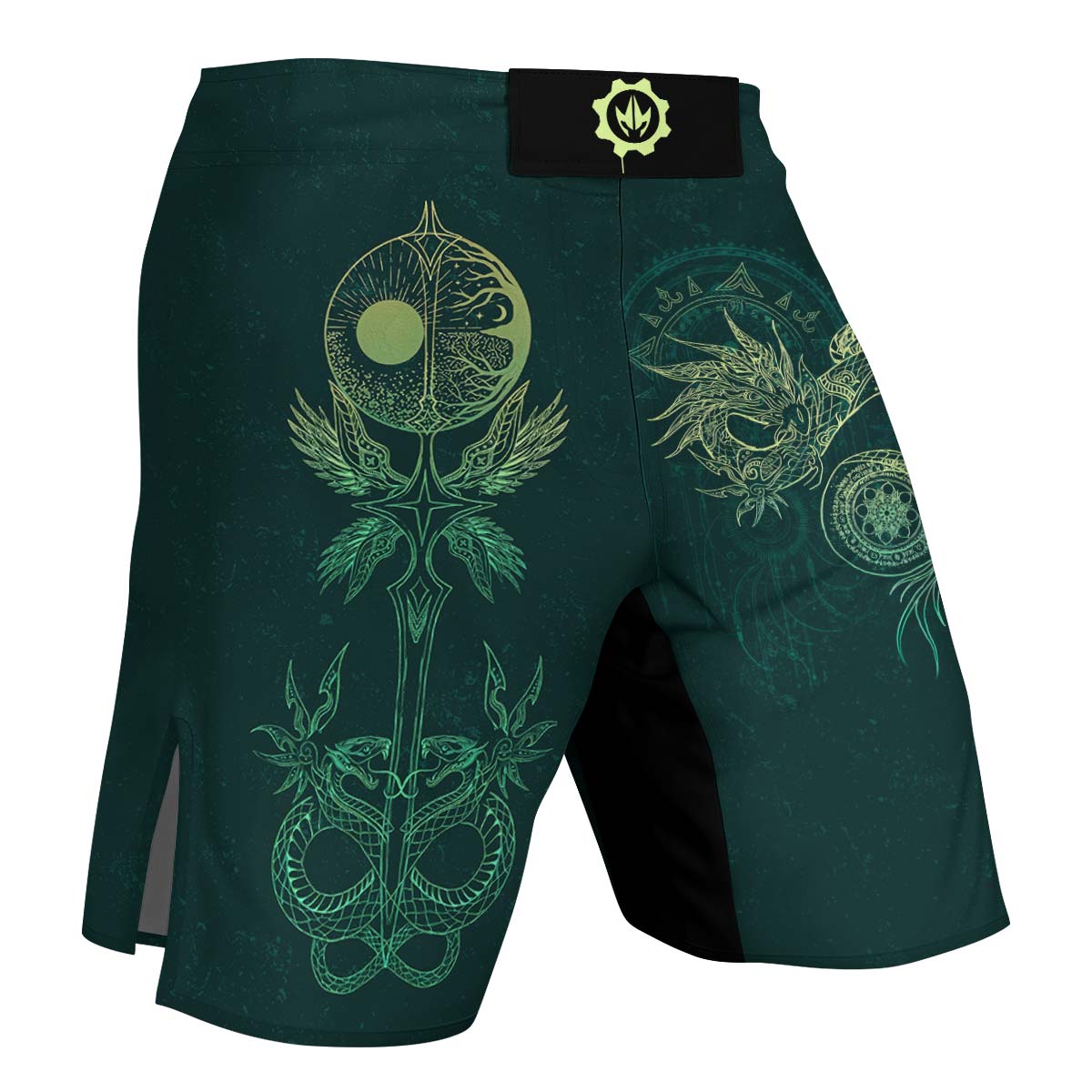 Celestial Dragon Rune Fight Shorts