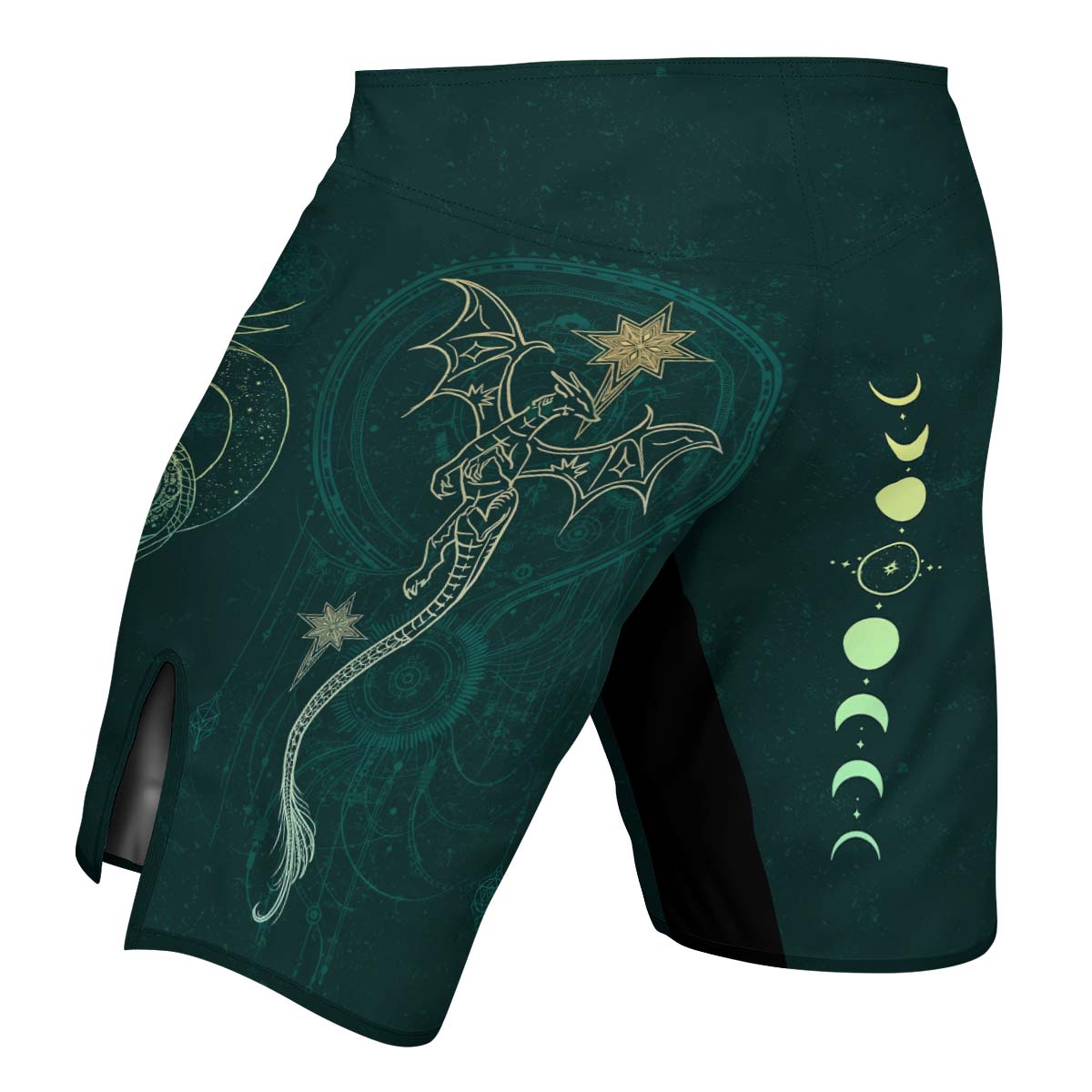 Celestial Dragon Rune Fight Shorts