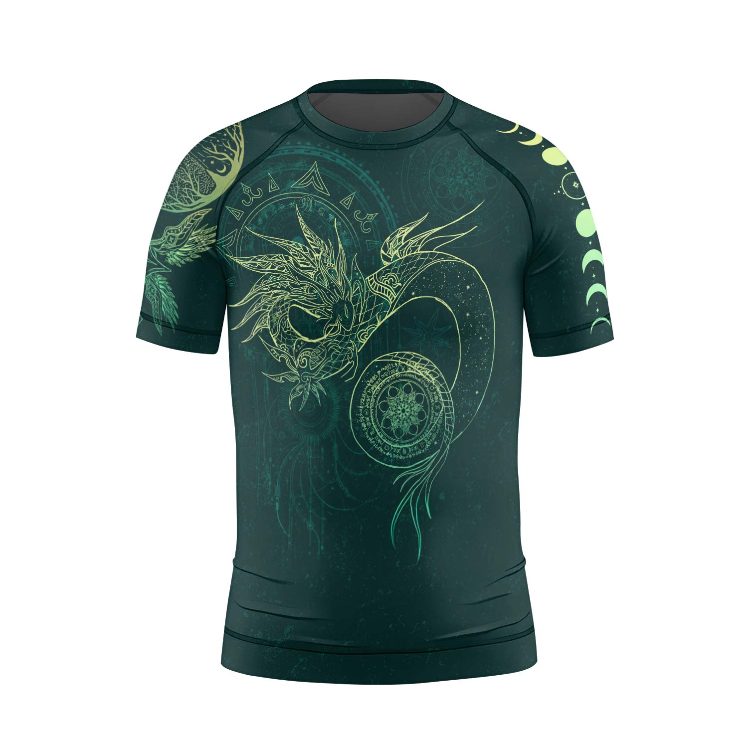 Celestial Dragon Rune Kids Rash Guard