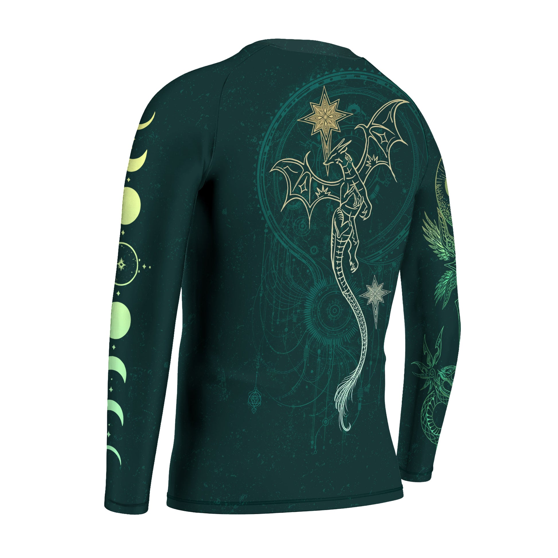 Celestial Dragon Rune Kids Rash Guard