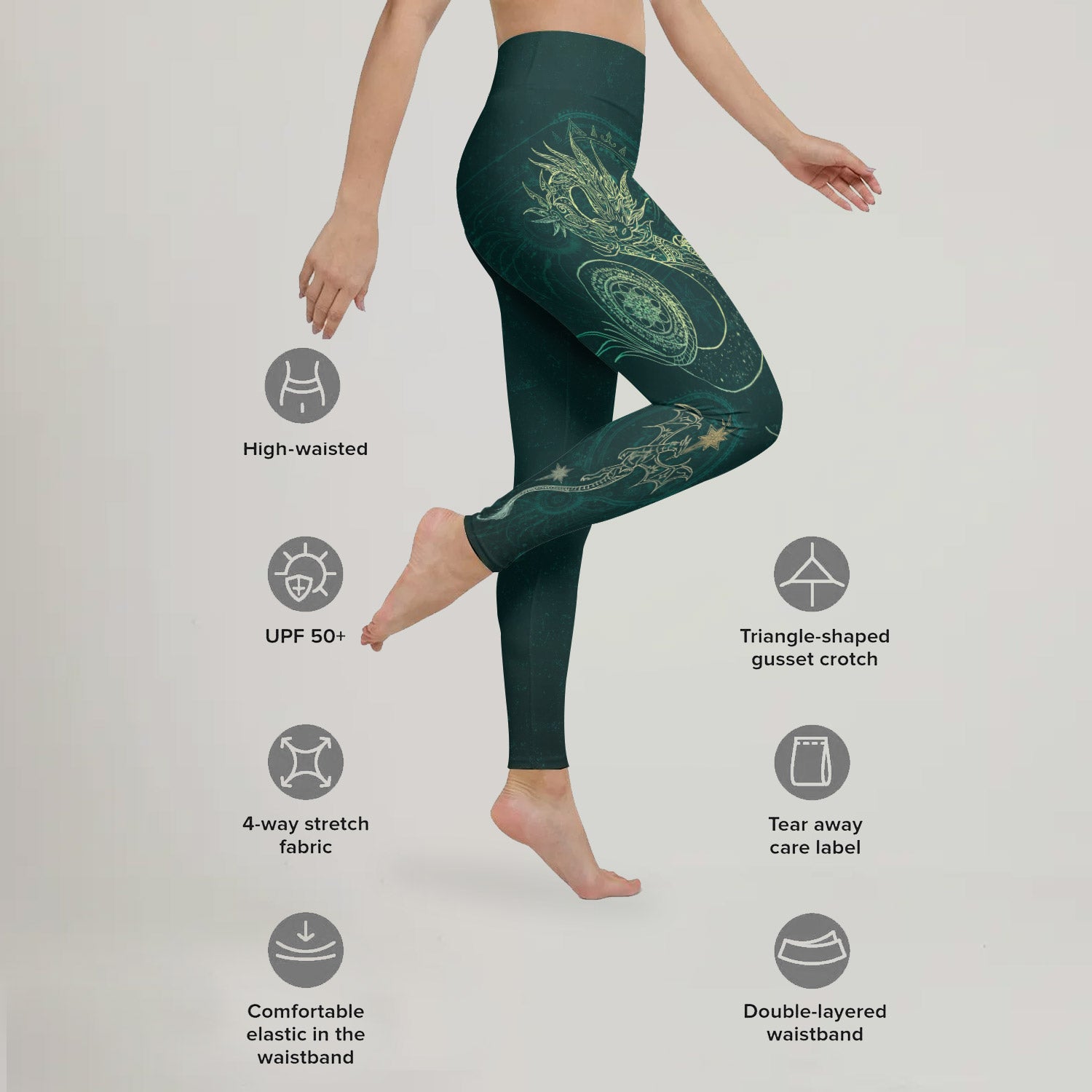Celestial Dragon Rune Leggings