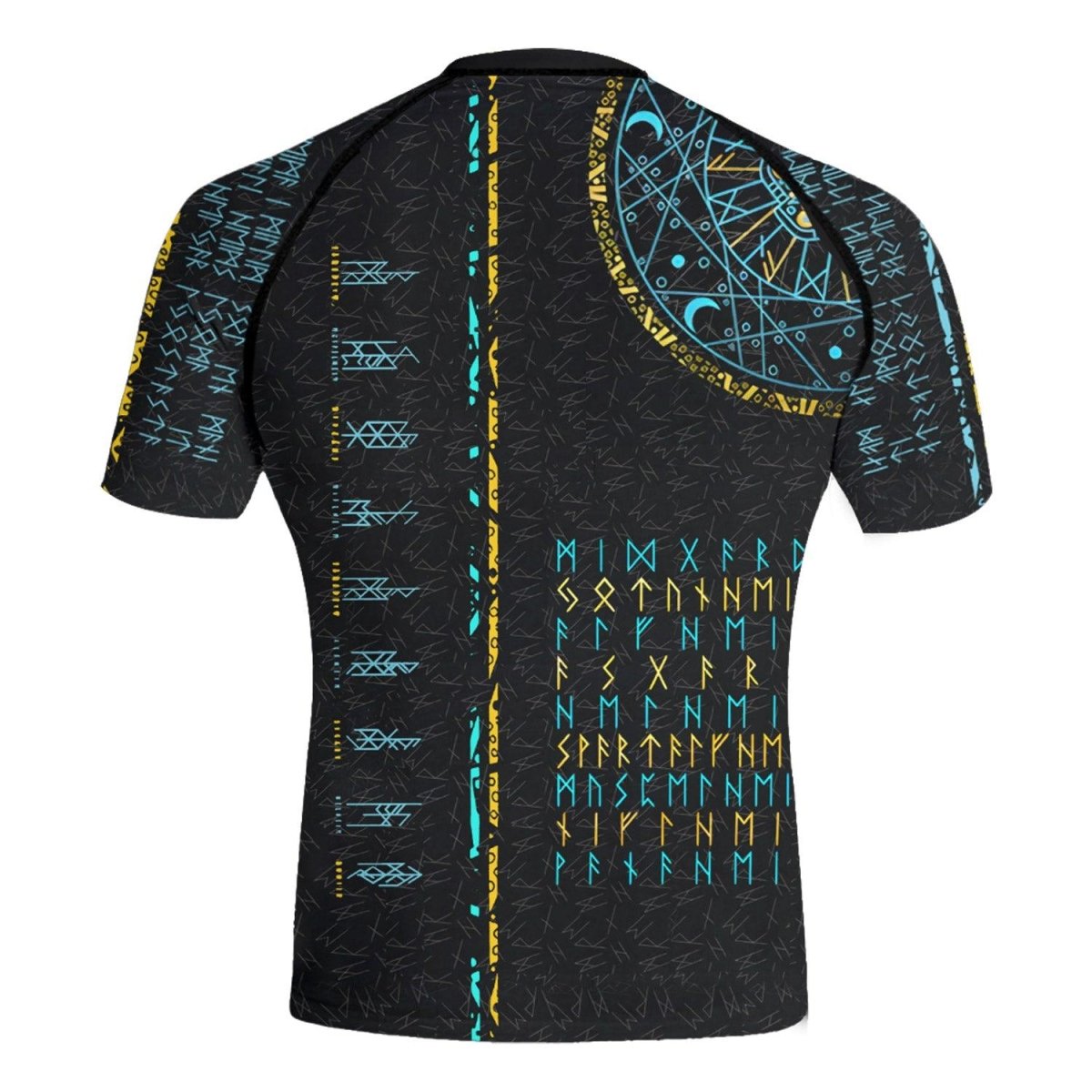 Viking Nine World Men's Short Sleeve Rash Guard - BattleFitGear