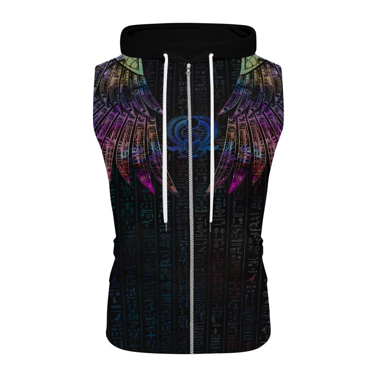 Goddess Of Motherly Love Aset Sleeveless Pullover & Zip Hoodie - BattleFitGear