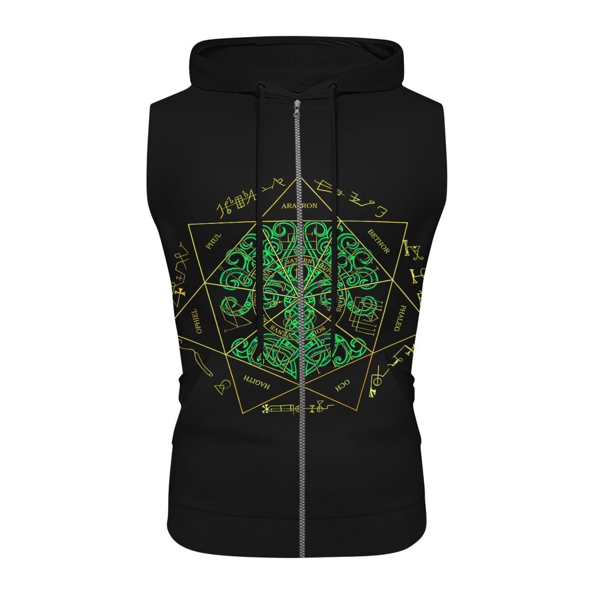 Viking World Tree Sleeveless Pullover & Zip Hoodie - BattleFitGear