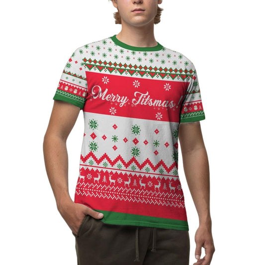 Merry Jitsmas T - shirt - BattleFitGear