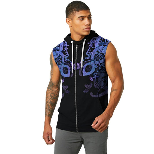 Norns & Nature Sleeveless Pullover & Zip Hoodie - BattleFitGear