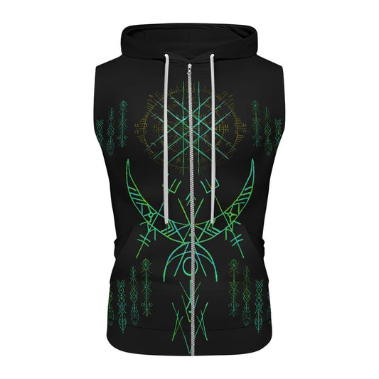 Valkyrie Warriors Of Odin Sleeveless Pullover & Zip Hoodie - BattleFitGear