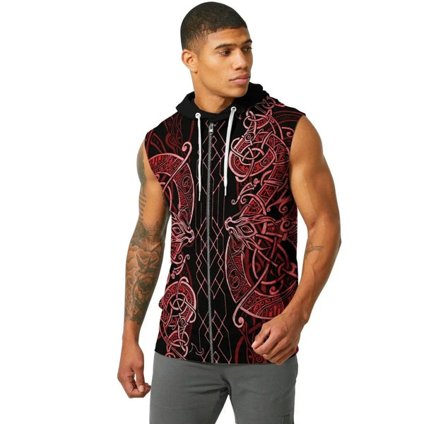 Loki Sleeveless Pullover & Zip Hoodie | Loki Hoodie | God Of Deception