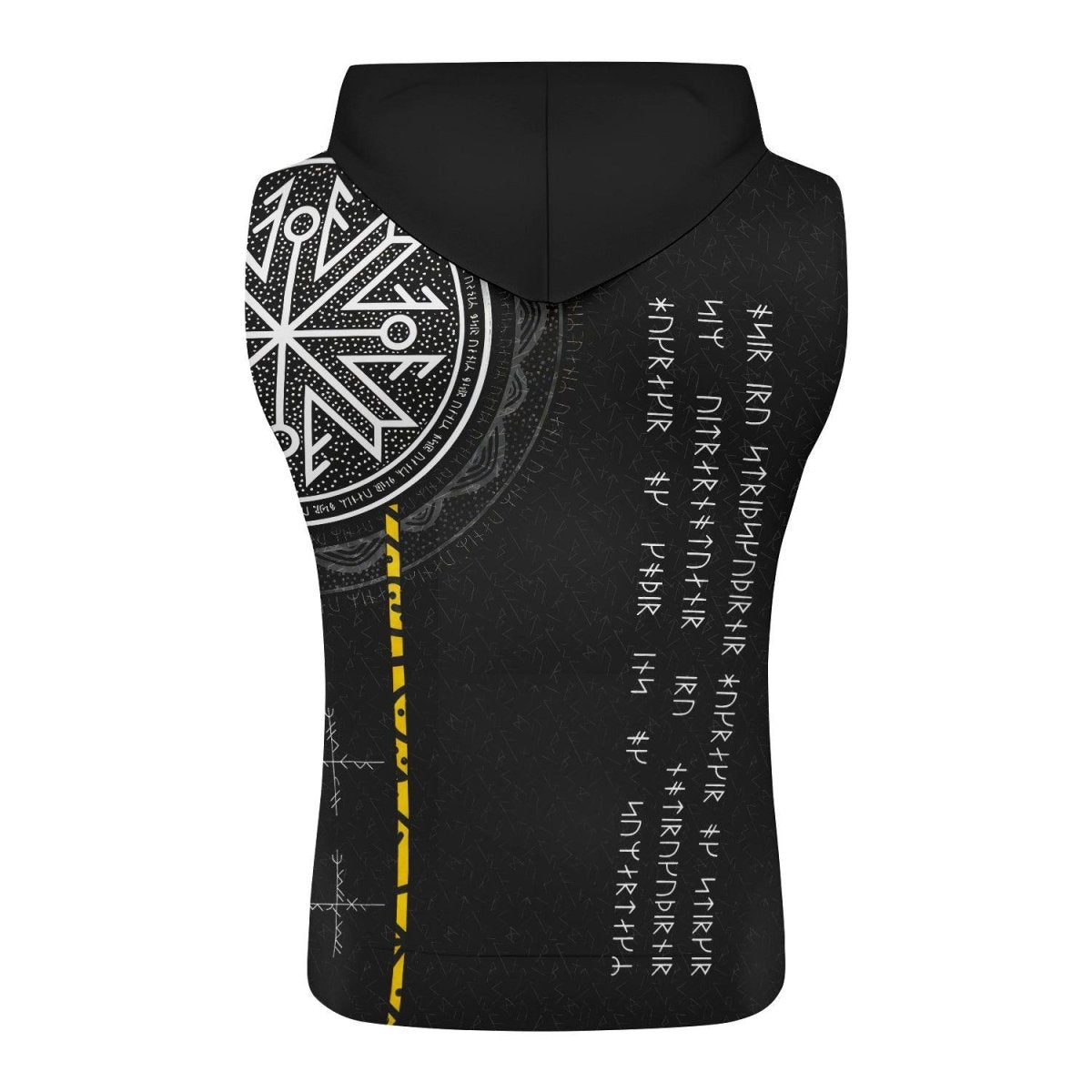 Viking Norse Rune Sleeveless Pullover & Zip Hoodie - BattleFitGear