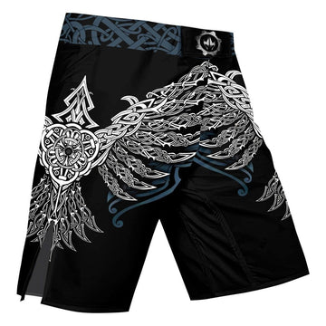 Muninn Eagle Fight Shorts - BattleFitGear