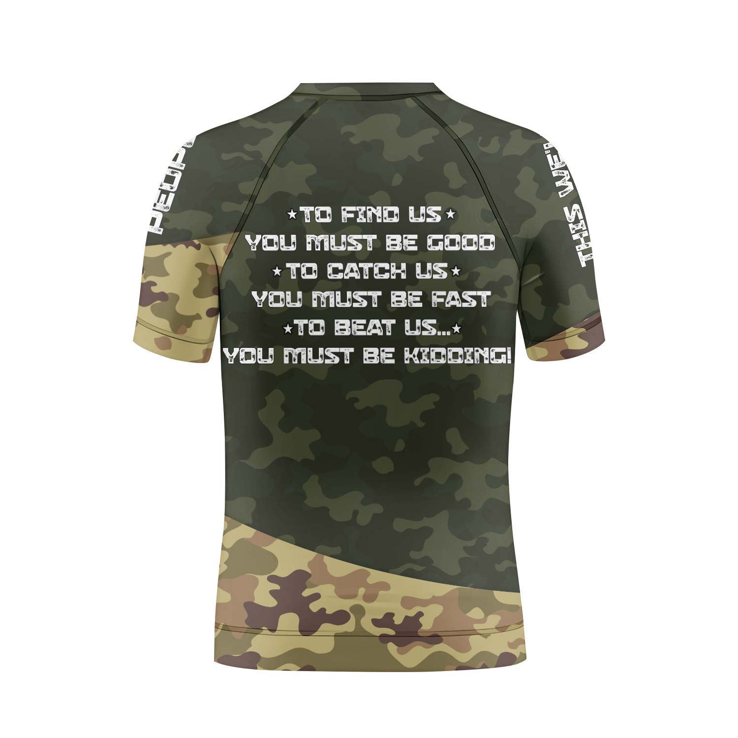 Personalized 1776 US Army Kids Rash Guard