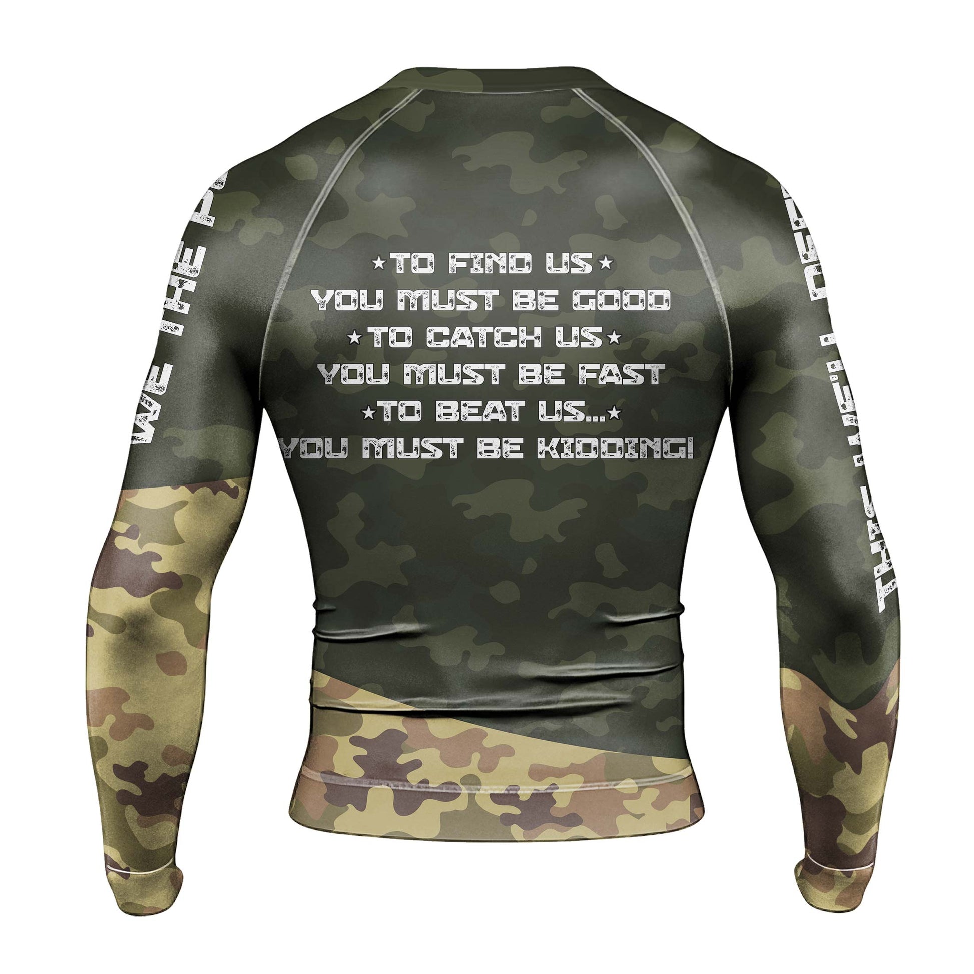 Personalized 1776 US Army Men's Long Sleeve Rash Guard