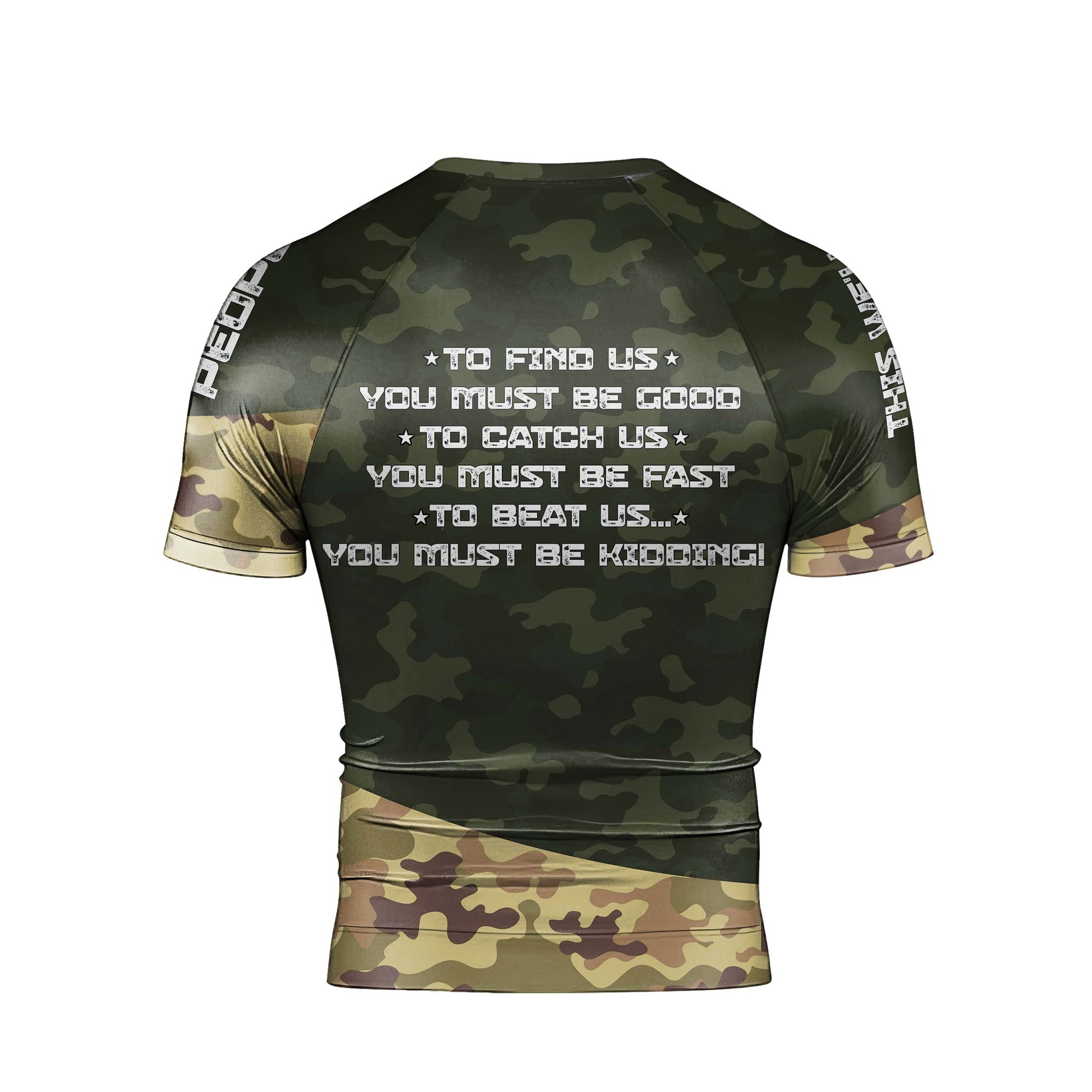 Personalized 1776 US Army Men's Short Sleeve Rash Guard