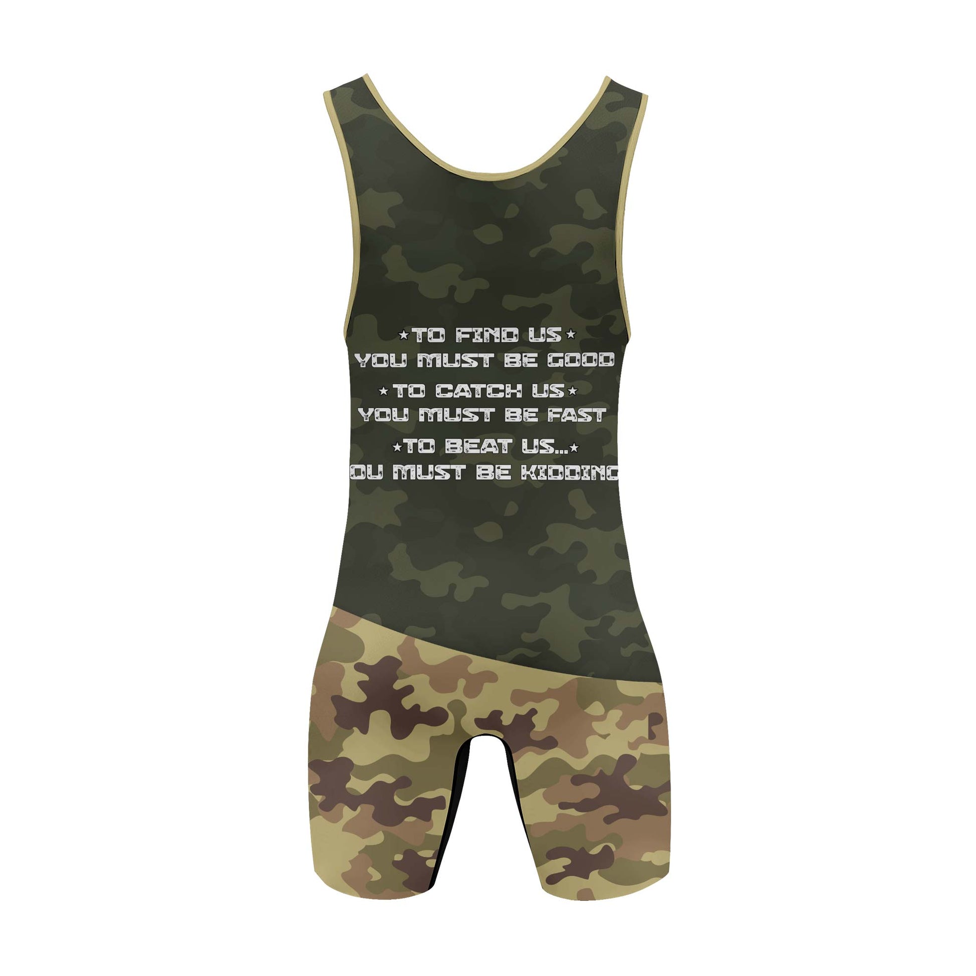 Personalized 1776 US Army Wrestling Singlets